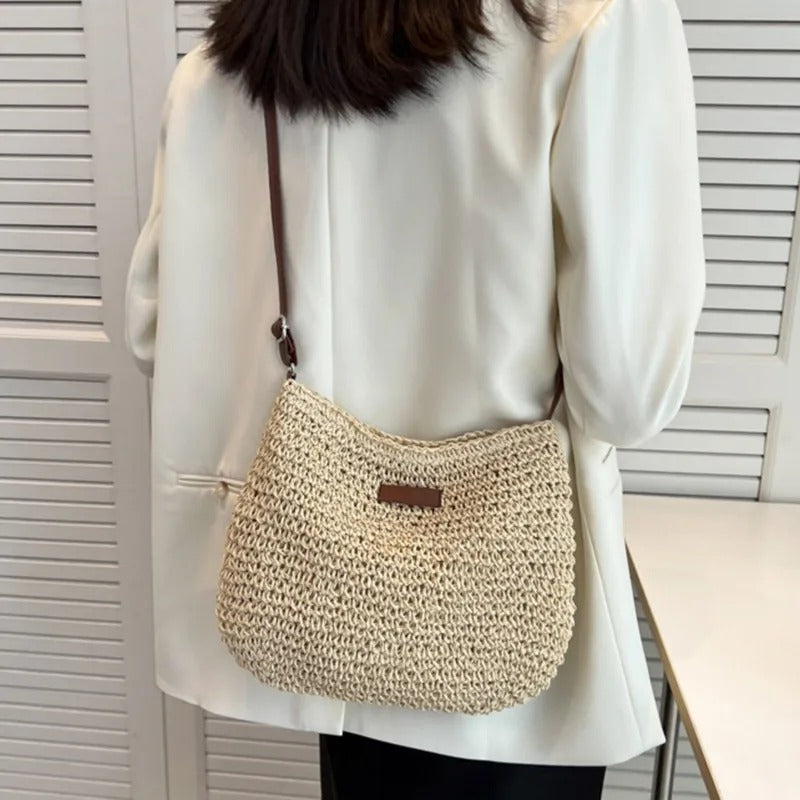Helena | Straw shoulder bag™